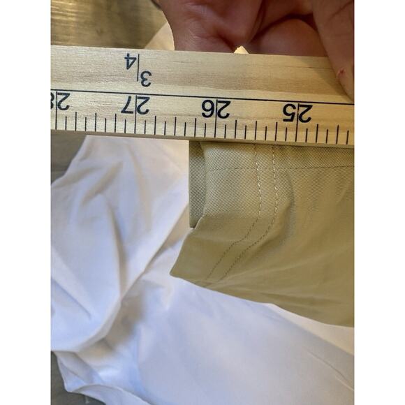 L'Academie Revolve Sadie Pant in Khaki Sz‎ Small Waist Tie Ankle Straight Leg - Picture 5 of 9